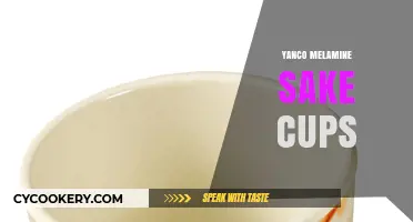 Elegant Yanco Melamine Sake Cups: Durable, Stylish, and Perfect for Any Occasion